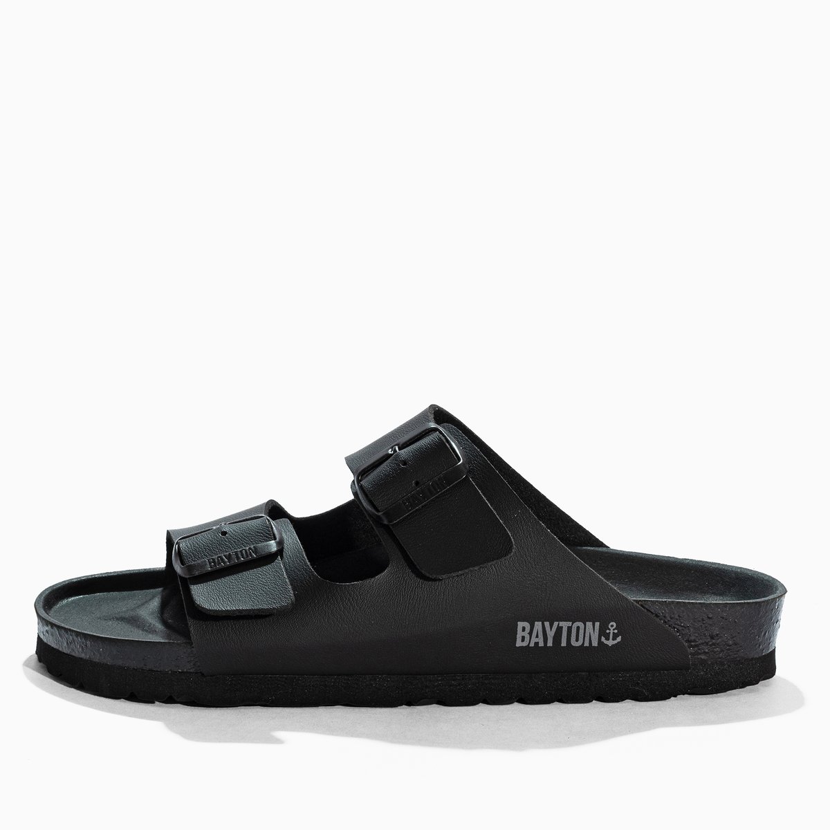 Sandales Vegan ATLAS noir, BAYTON