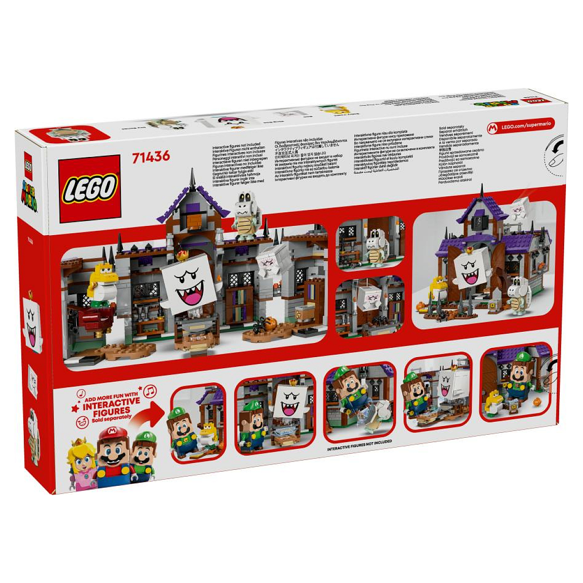 LEGO Super Mario - Ensemble du Manoir Hanté du Roi Boo (71436) pour Enfants couleur unique, LEGO