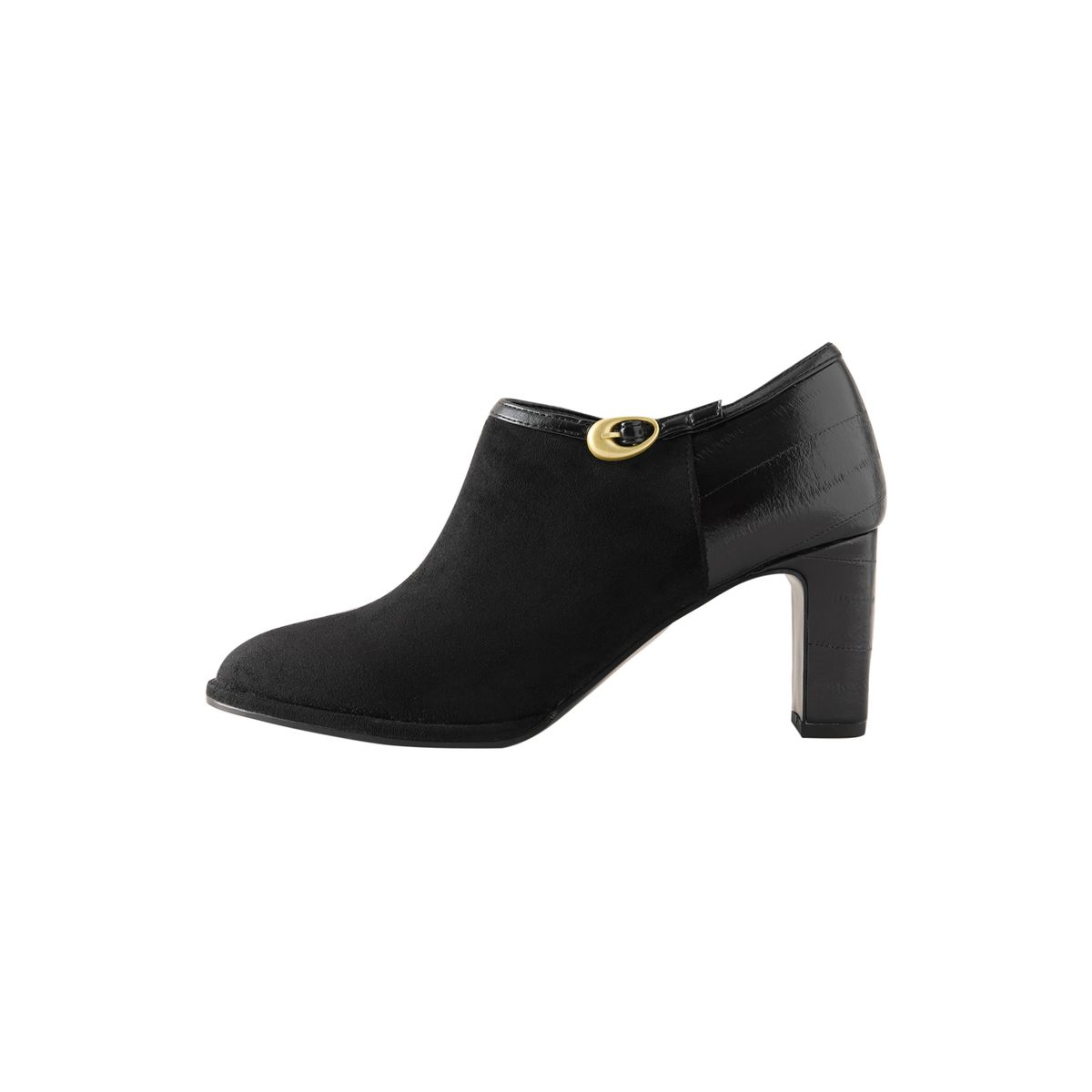 Bottines forever comfort® à bout rond noir, NEXT