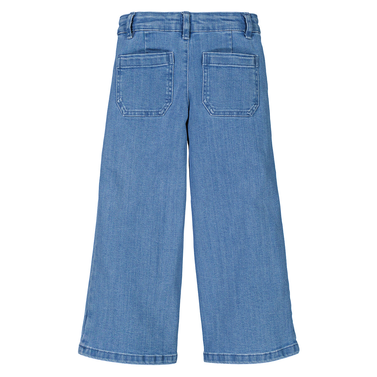 Wide Leg Jeans double stonewashed denim, LA REDOUTE COLLECTIONS