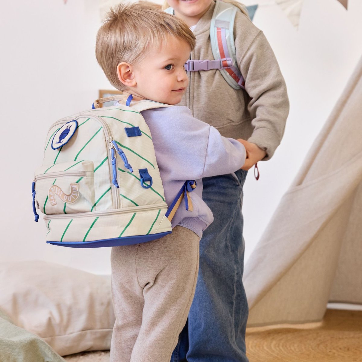Mini Sac à dos multicolore, LASSIG