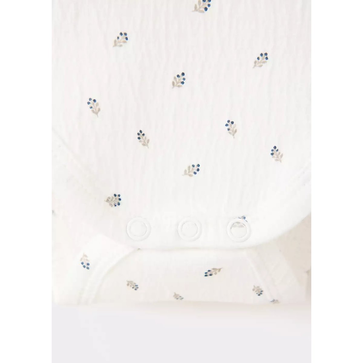 Body imprimé feuilles blanc cassé, MANGO BABY