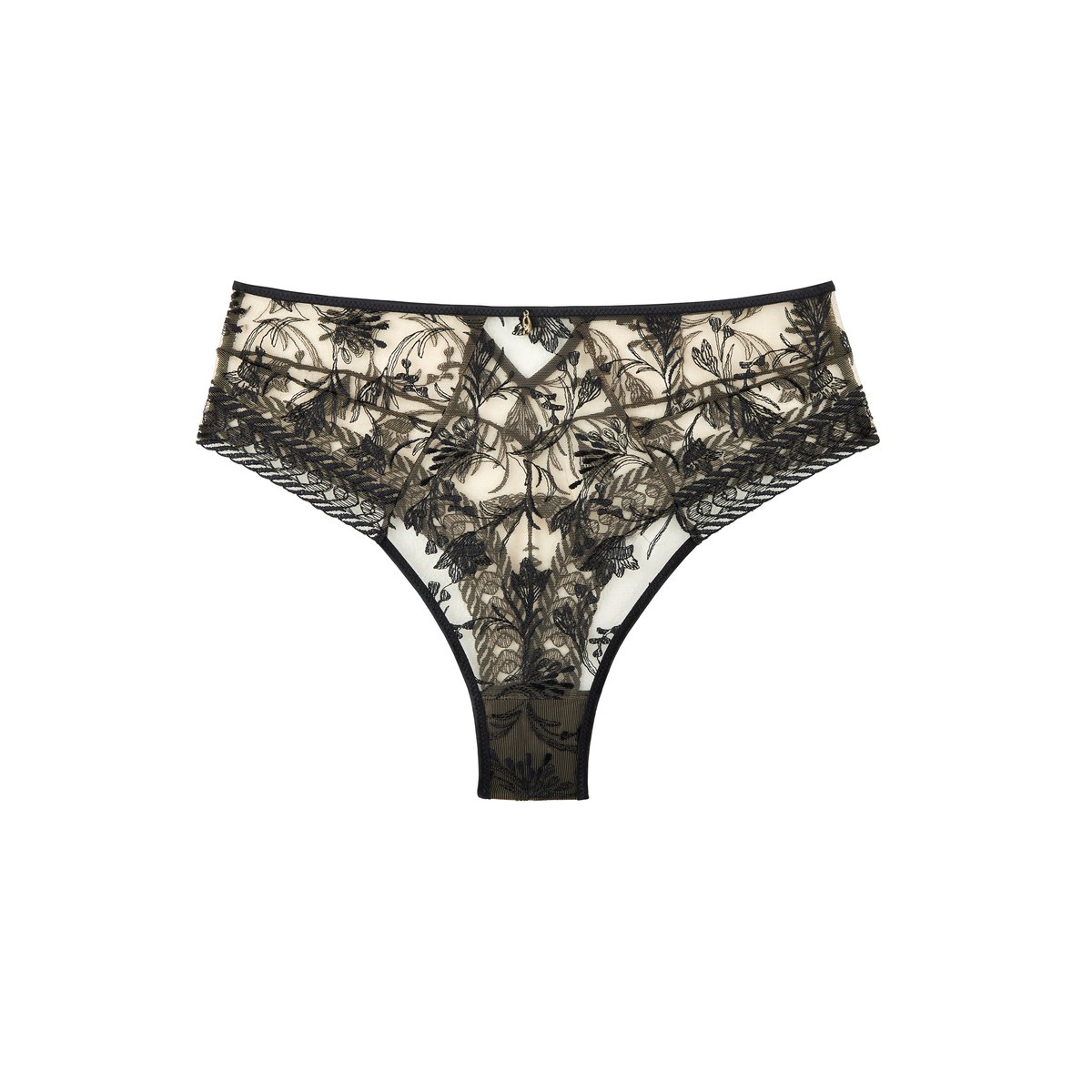 Culotte tres haute Magnetic Spell noir, AUBADE