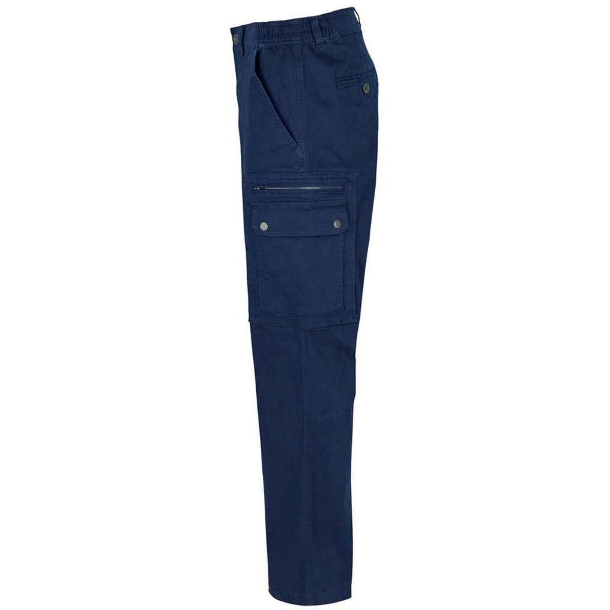 Pantalon cargo DOCKER bleu marine, SOLS