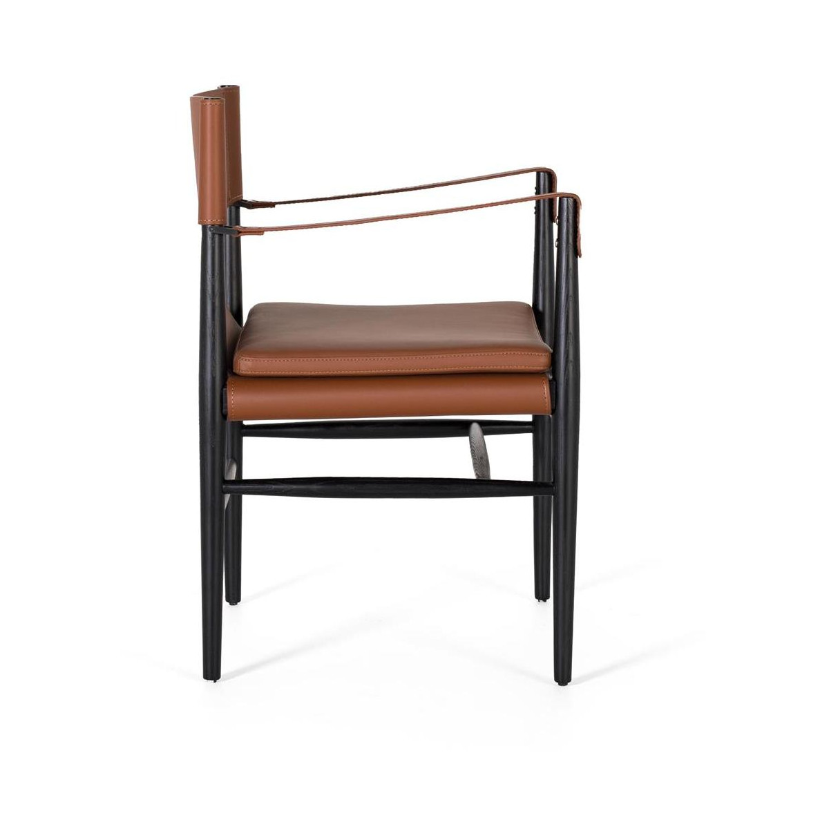 Fauteuil Bois Marron marron, DECORATION D’AUTREFOIS