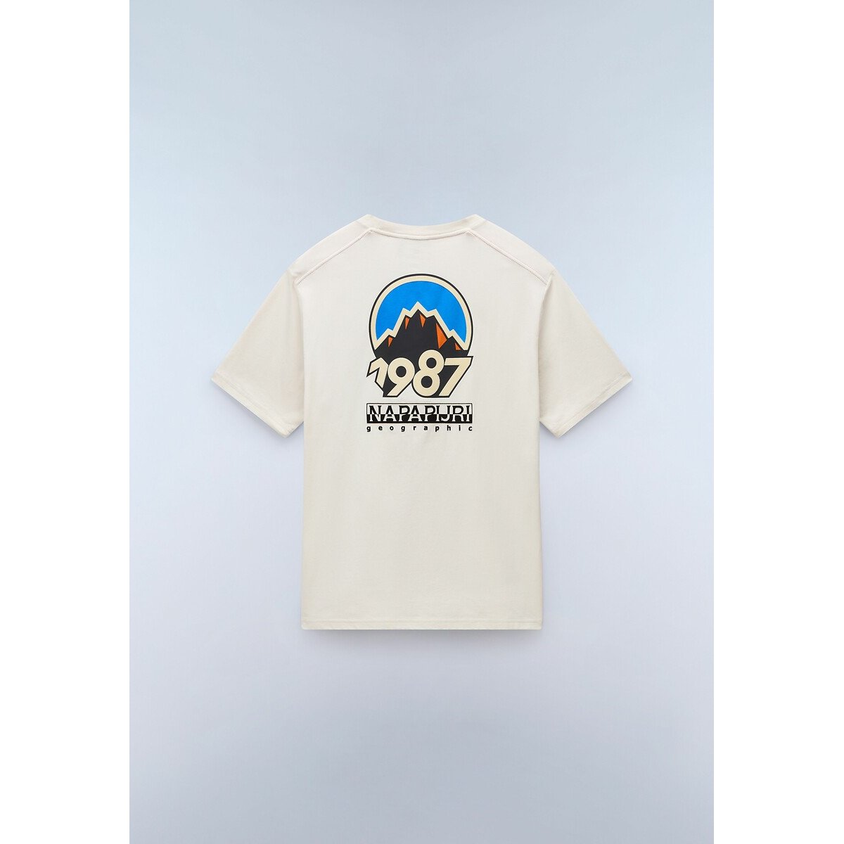 T-shirt manches courtes Montepiana beige, NAPAPIJRI
