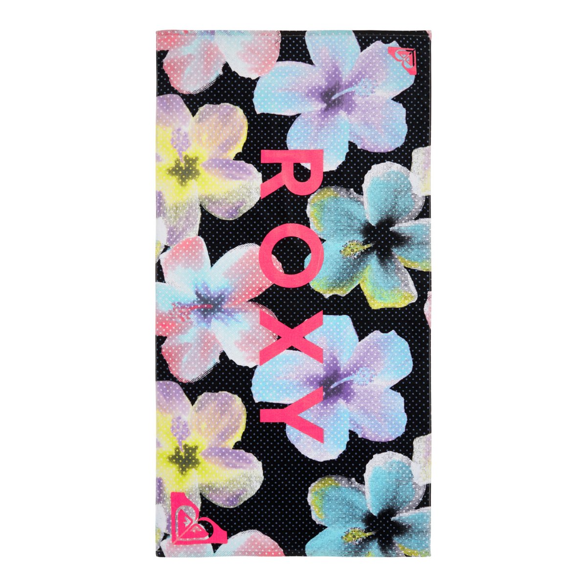 Serviette INTO THE SUN. noir anthracite im fleur real, ROXY
