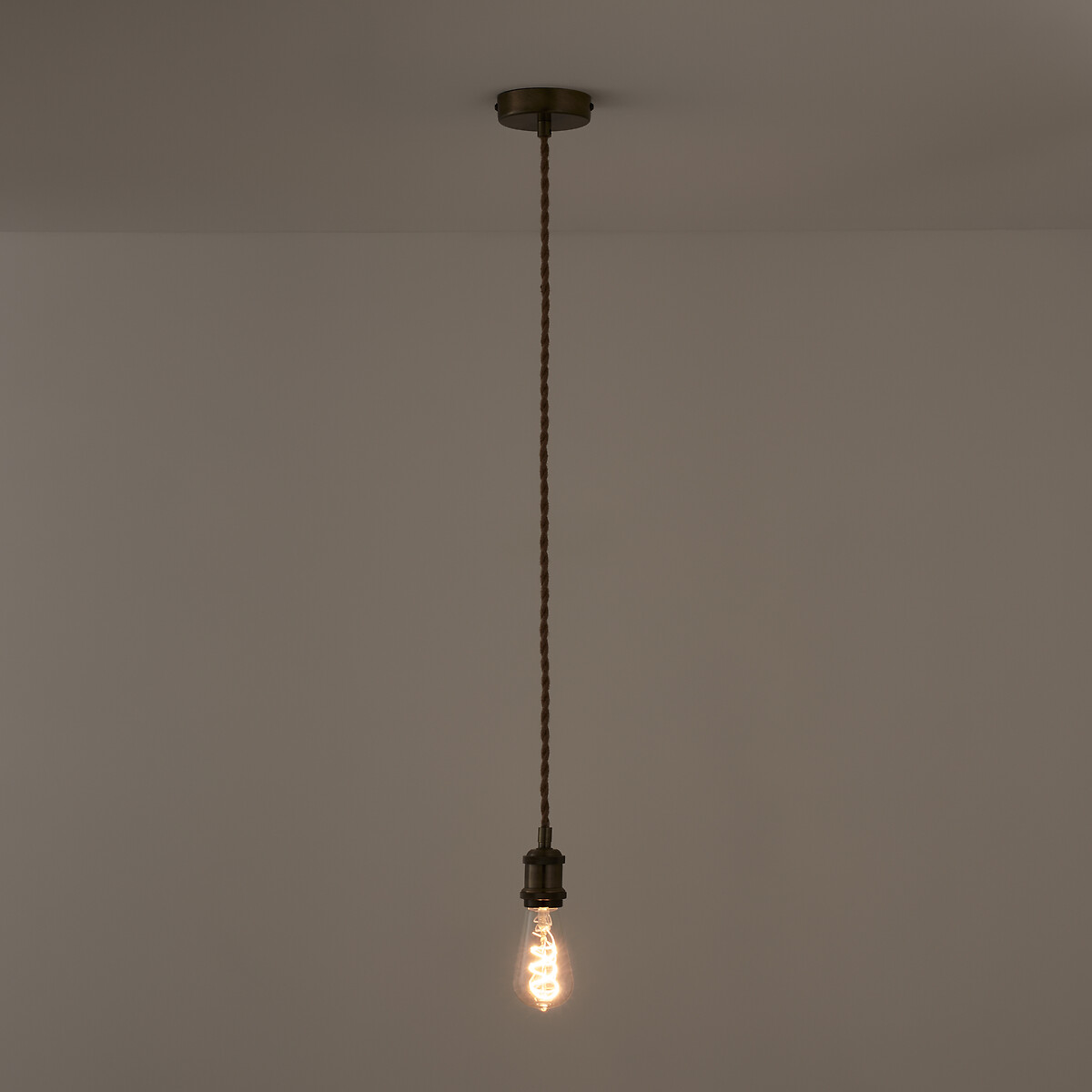 Câble électrique pour suspension E27, Baulind naturel, LA REDOUTE INTERIEURS