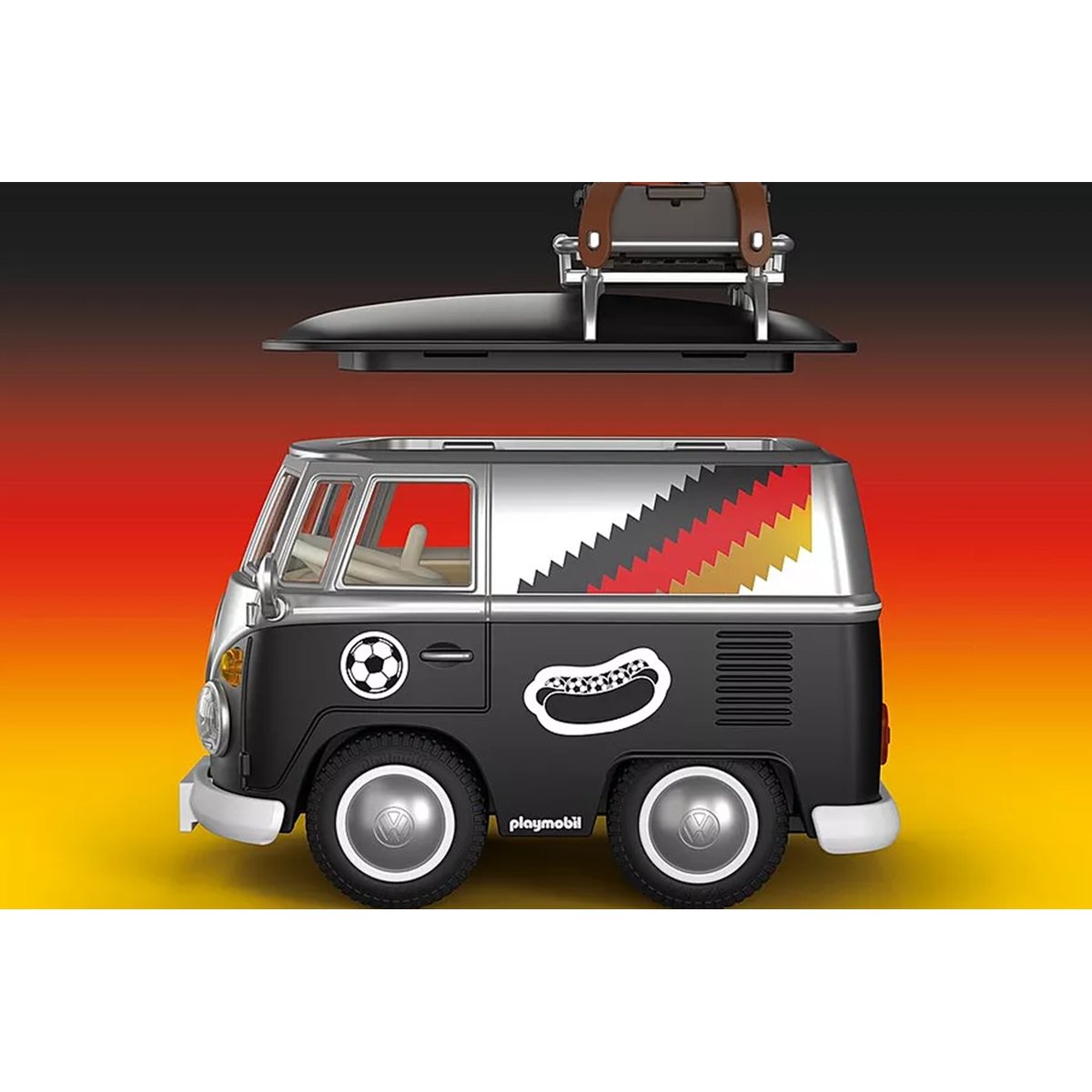 Volkswagen T1 Camper Édition GER multicolore, PLAYMOBIL