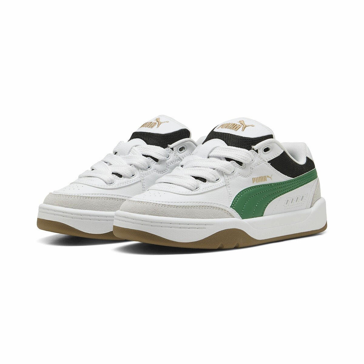 Kids Park Lifestyle SK8 Trainers white/green, PUMA