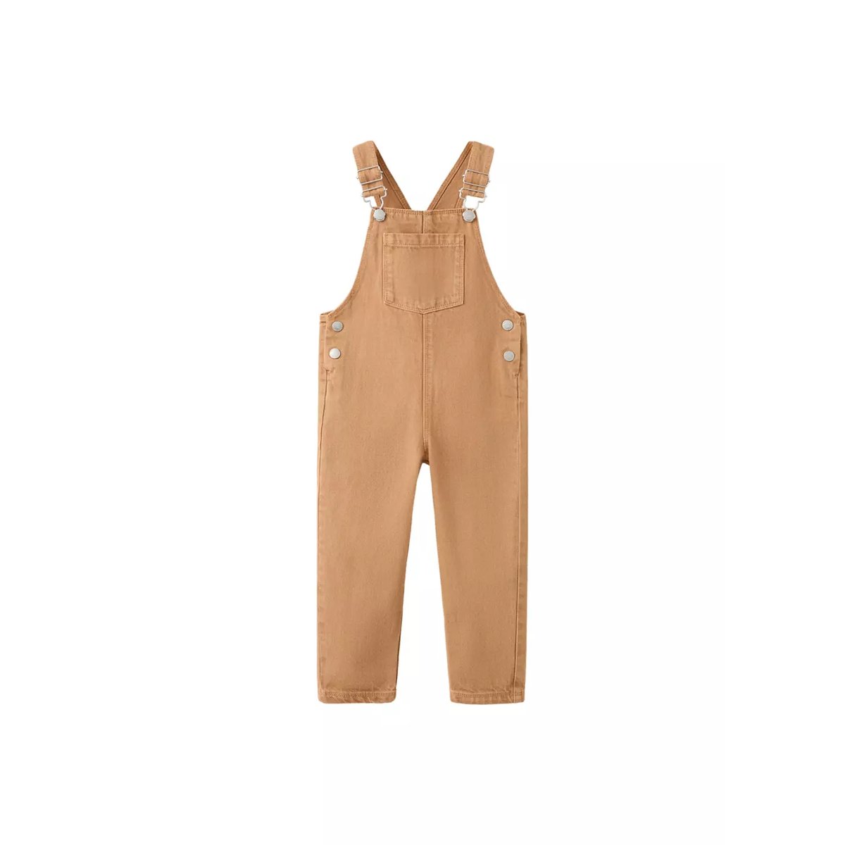 Salopette longue jean ocre, MANGO BABY
