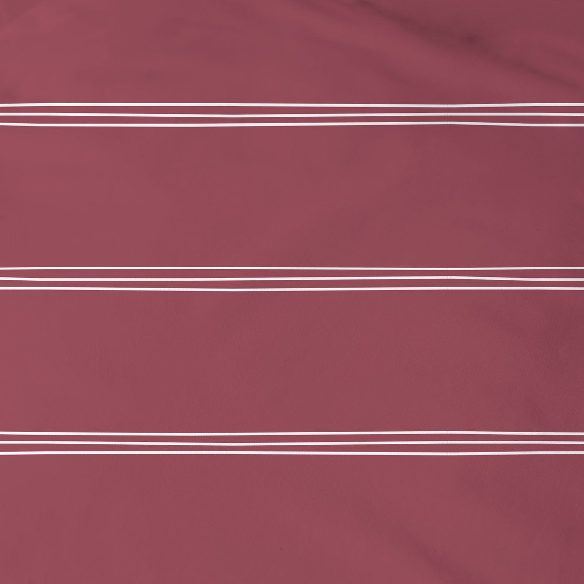 Drap-housse imprimé 100% coton, URBAN STRIPES carmin, MATT ET ROSE