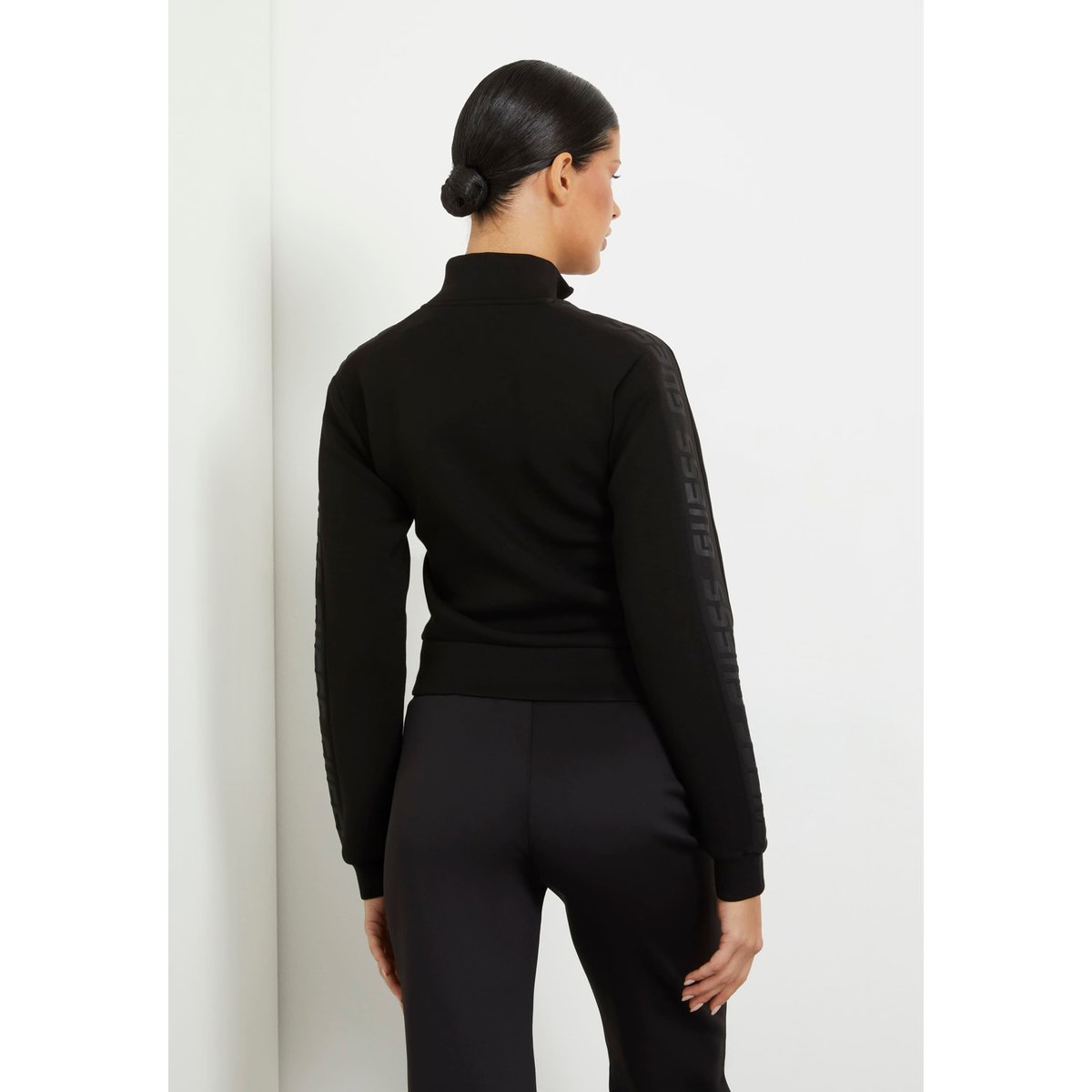 Sweat-Shirt À Bande Logo Sur Le Côté noir multi, GUESS