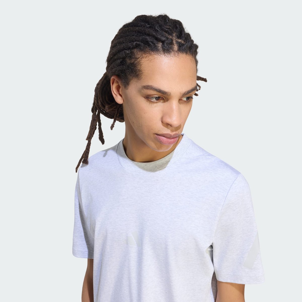 T-Shirt Adidas Z.n.e. T-Shirt Adidas Z.n.e. light grey heather, ADIDAS SPORTSWEAR