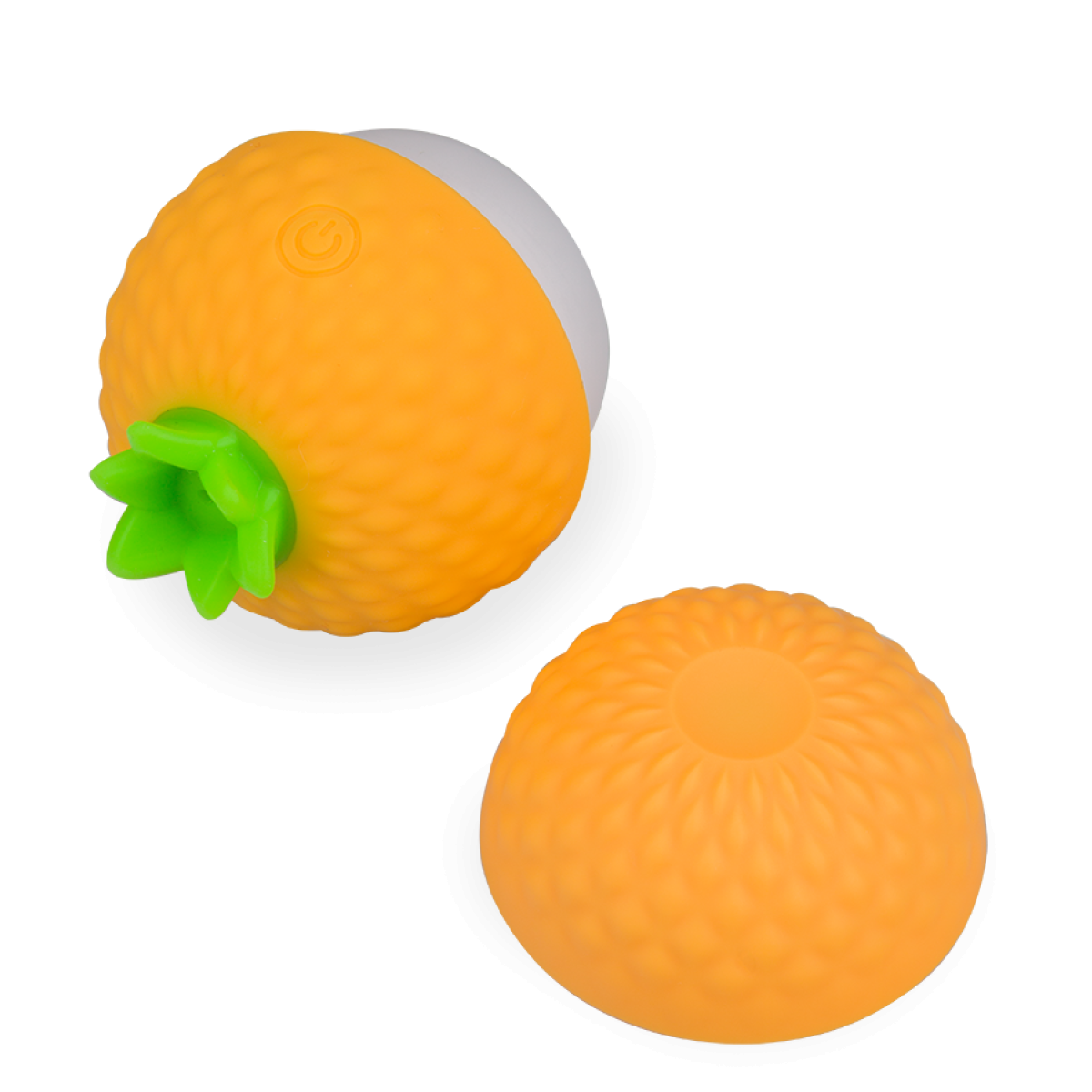 Stimulateur clitoridien tapoteur 12 modes Secret Pineapple orange, LOVE AND VIBES