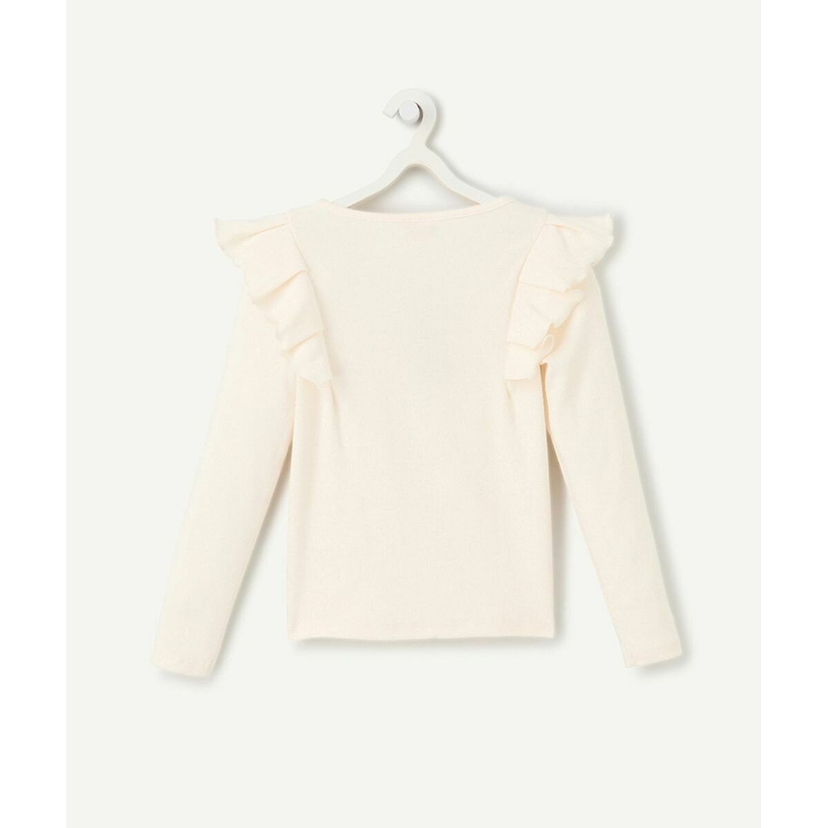 Long Sleeve T-Shirt ecru , TAPE A L'OEIL