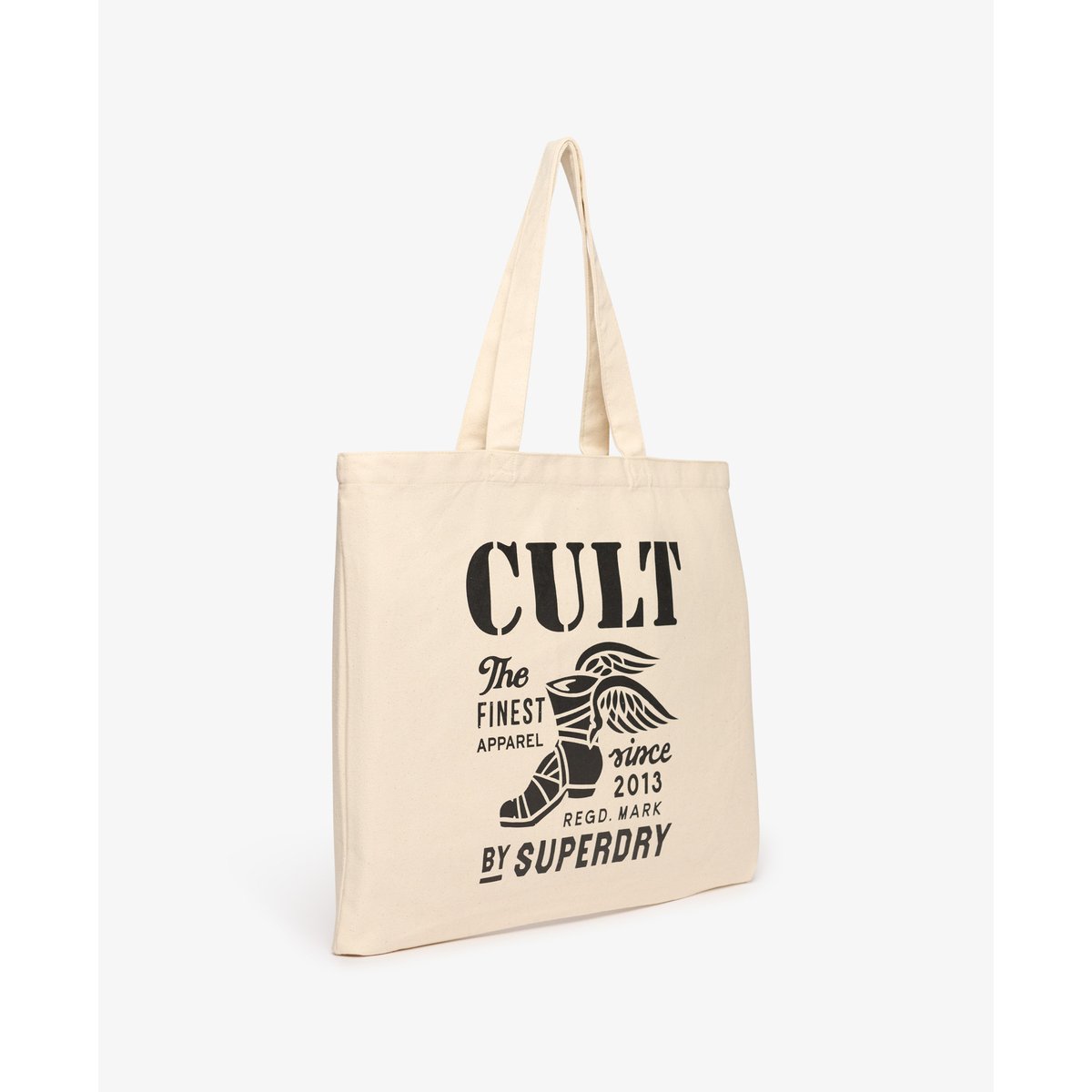 Cult Tote coupe décontractée marron naturel/noir, SUPERDRY