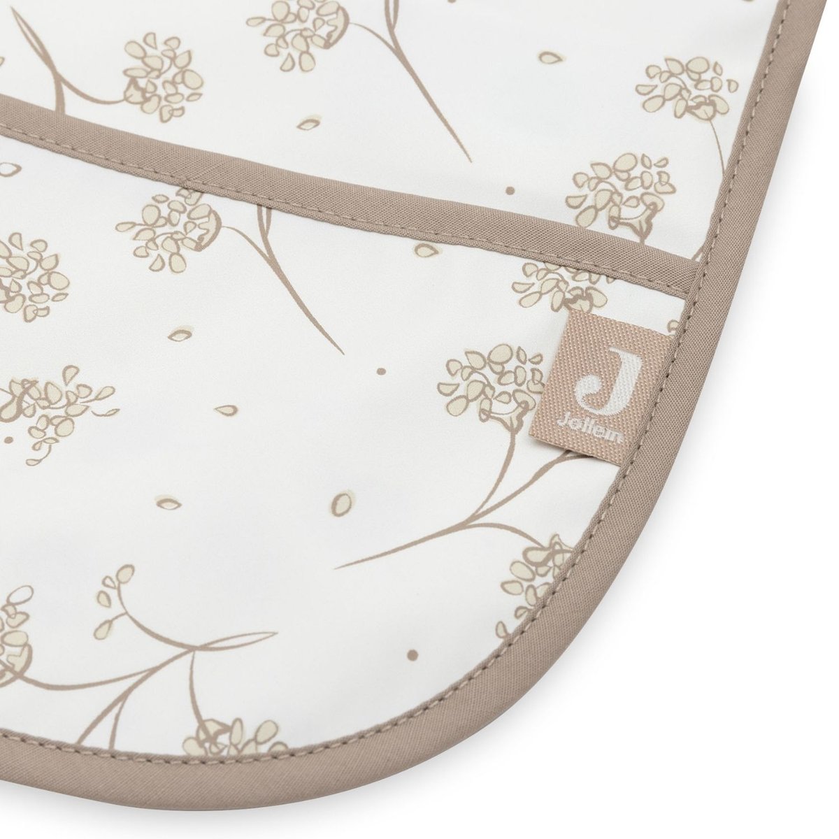 Bavoir à manches imperméable ecru, beige, JOLLEIN