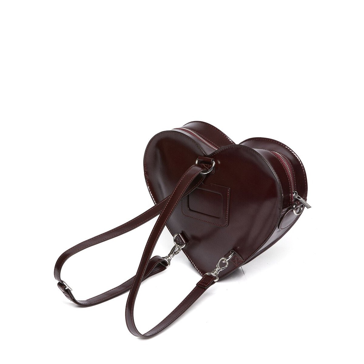 Sac à dos en forme de cœur rouge foncé, DR. MARTENS