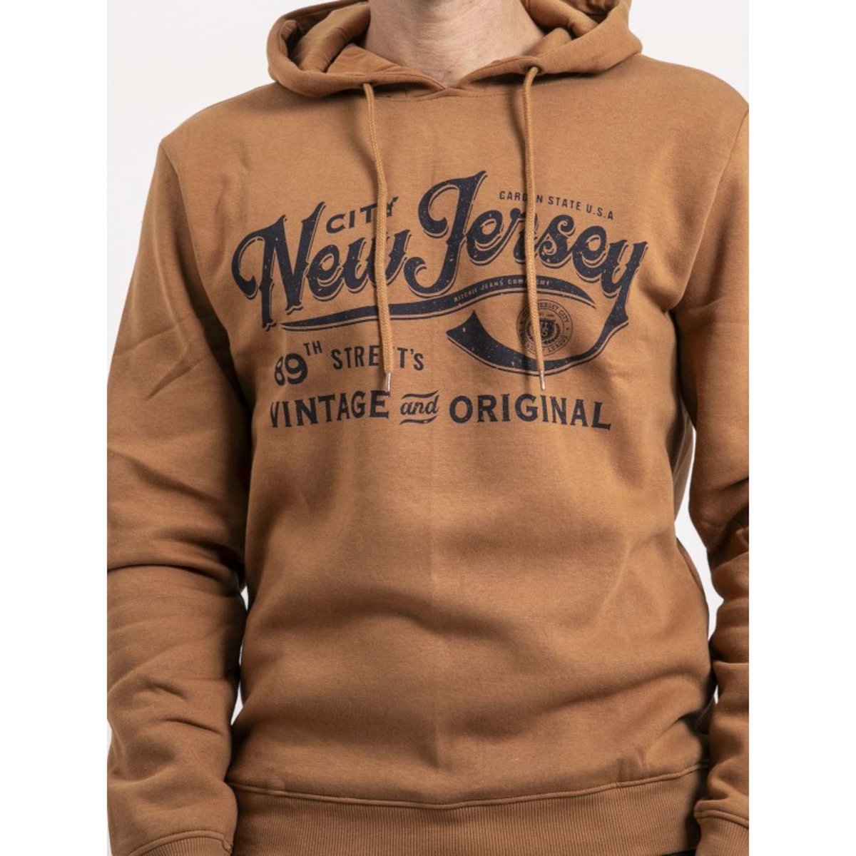 Sweat Capuche Warange camel, RITCHIE