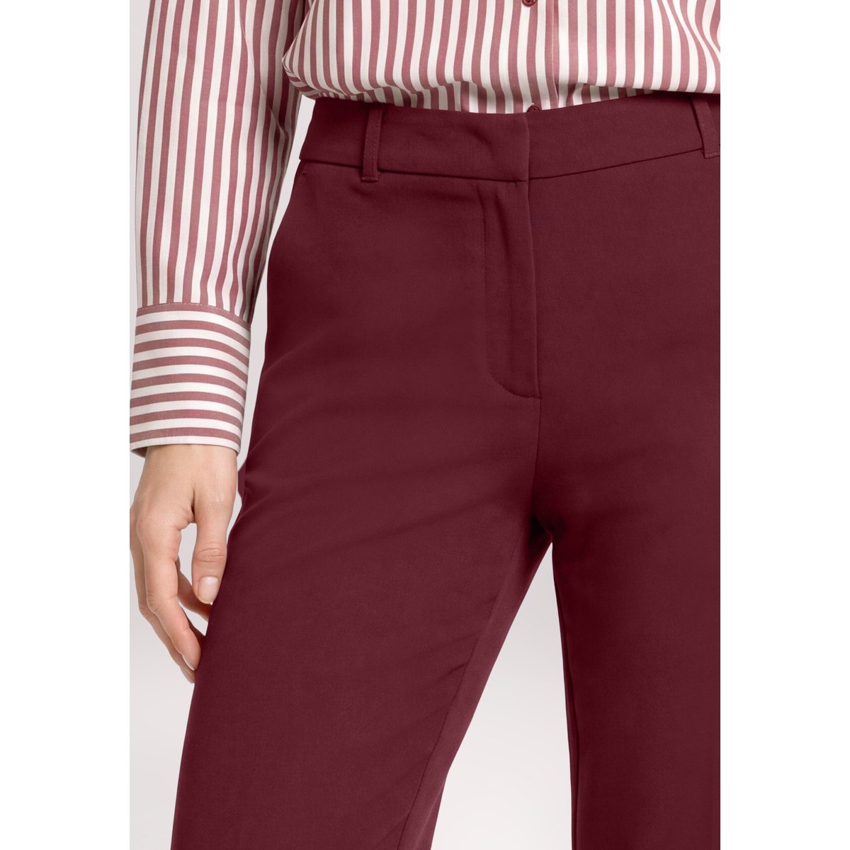 Pantalon de tailleur à poches fall burgundy, BETTY & CO