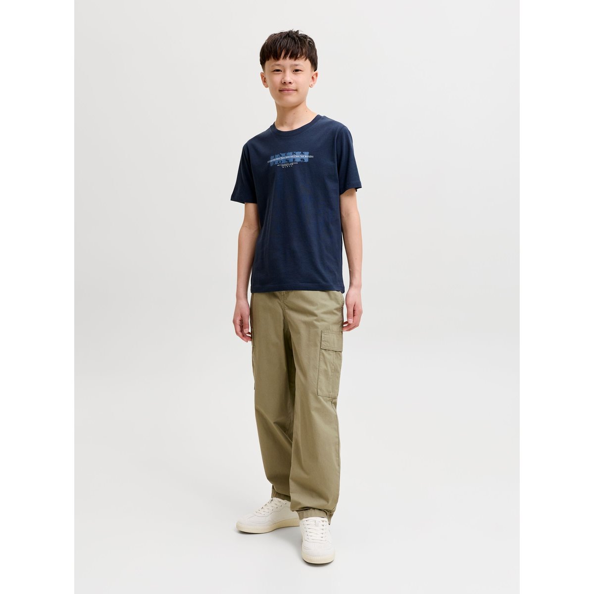 Pantalon Cargo marron - aloe 1, JACK & JONES JUNIOR