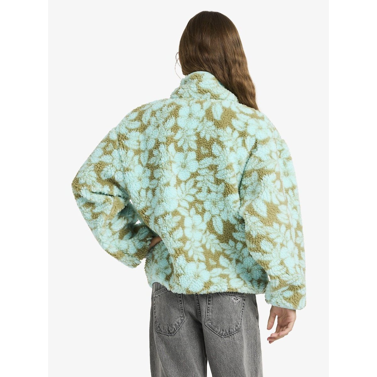 Fleece met bloemenprint bloemenprint, ROXY
