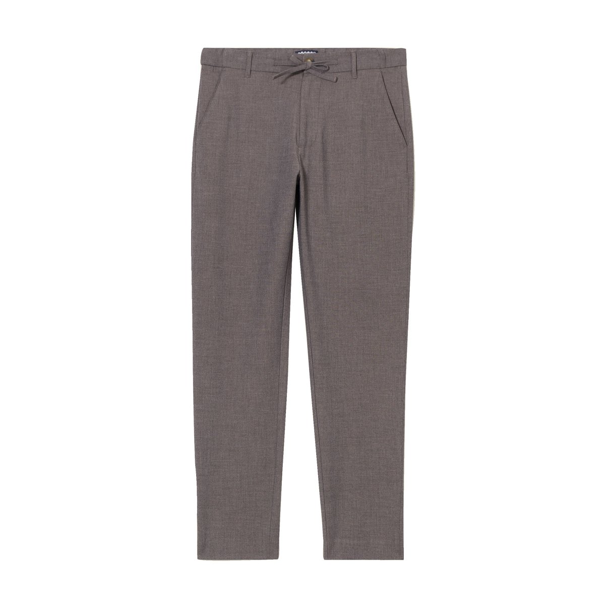 Pantalon chino jogger taupe, BONOBO