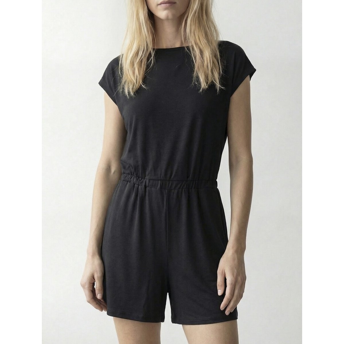 Combi-short manches courtes noir, VILA