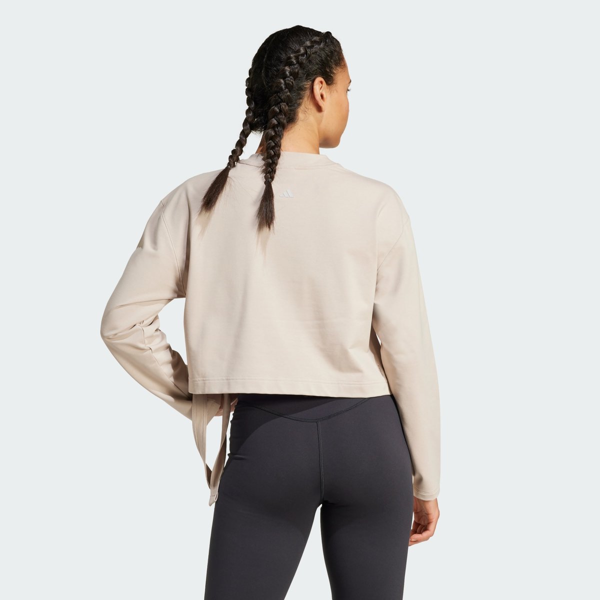 Haut de yoga wonder beige, adidas Performance