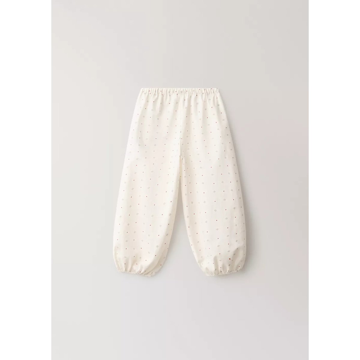 Pantalon pyjama imprimé blanc cassé, MANGO HOME