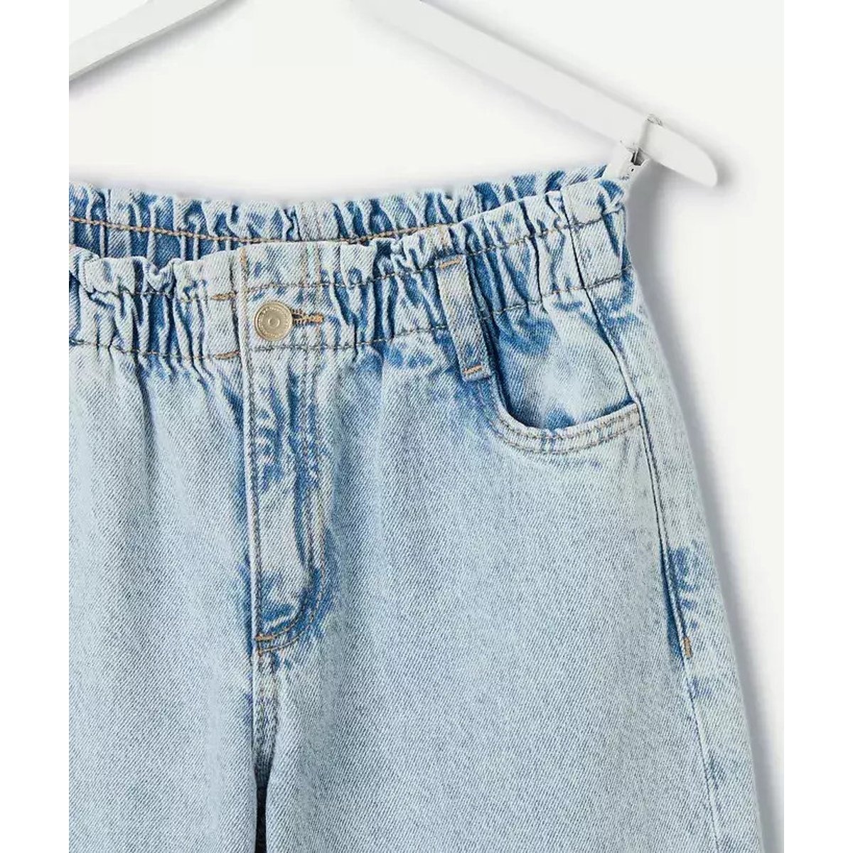 Jeans met wijde pijpen denim blauw, TAPE A L'OEIL