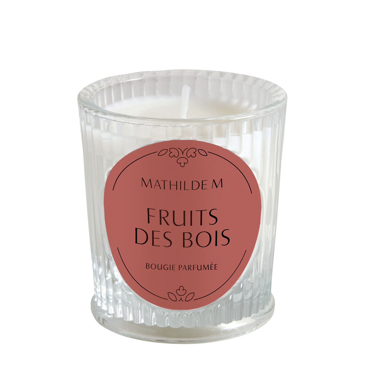 Bougie parfumée 65 g - Fruits des Bois transparent, MATHILDE M