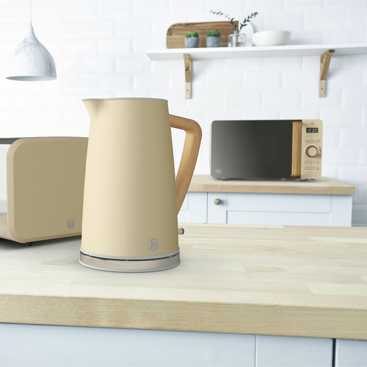 Nordic 4-Slice Toaster - ST14620 oatmeal, SWAN