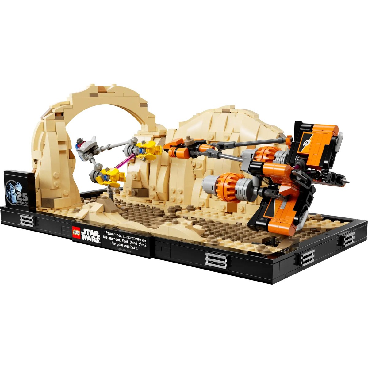 Diorama LEGO Star Wars Mos Espa - Course de Podracers 75380 multicolore, LEGO