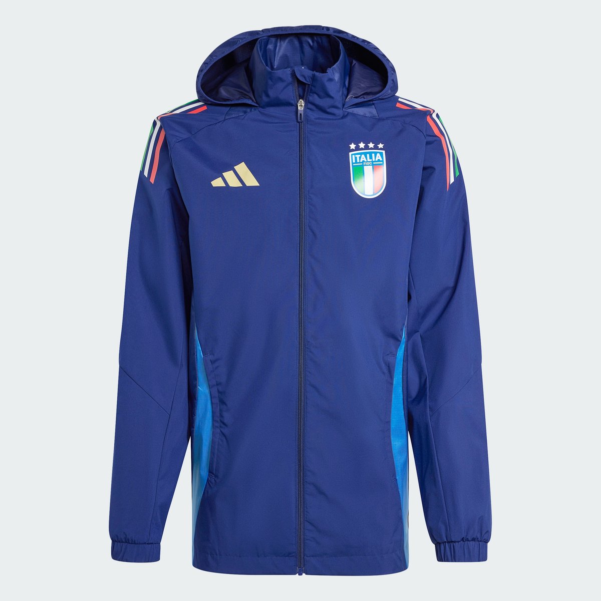 Veste tout temps Italie Tiro 24 Competition night sky, adidas Performance