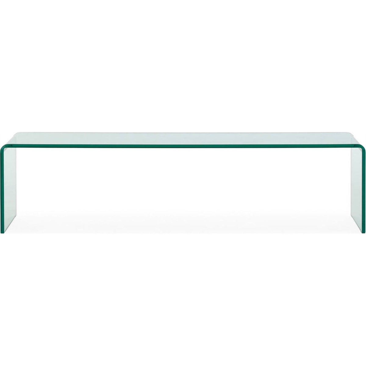 Meuble tv en verre style contemporain transparent, RECOLLECTION