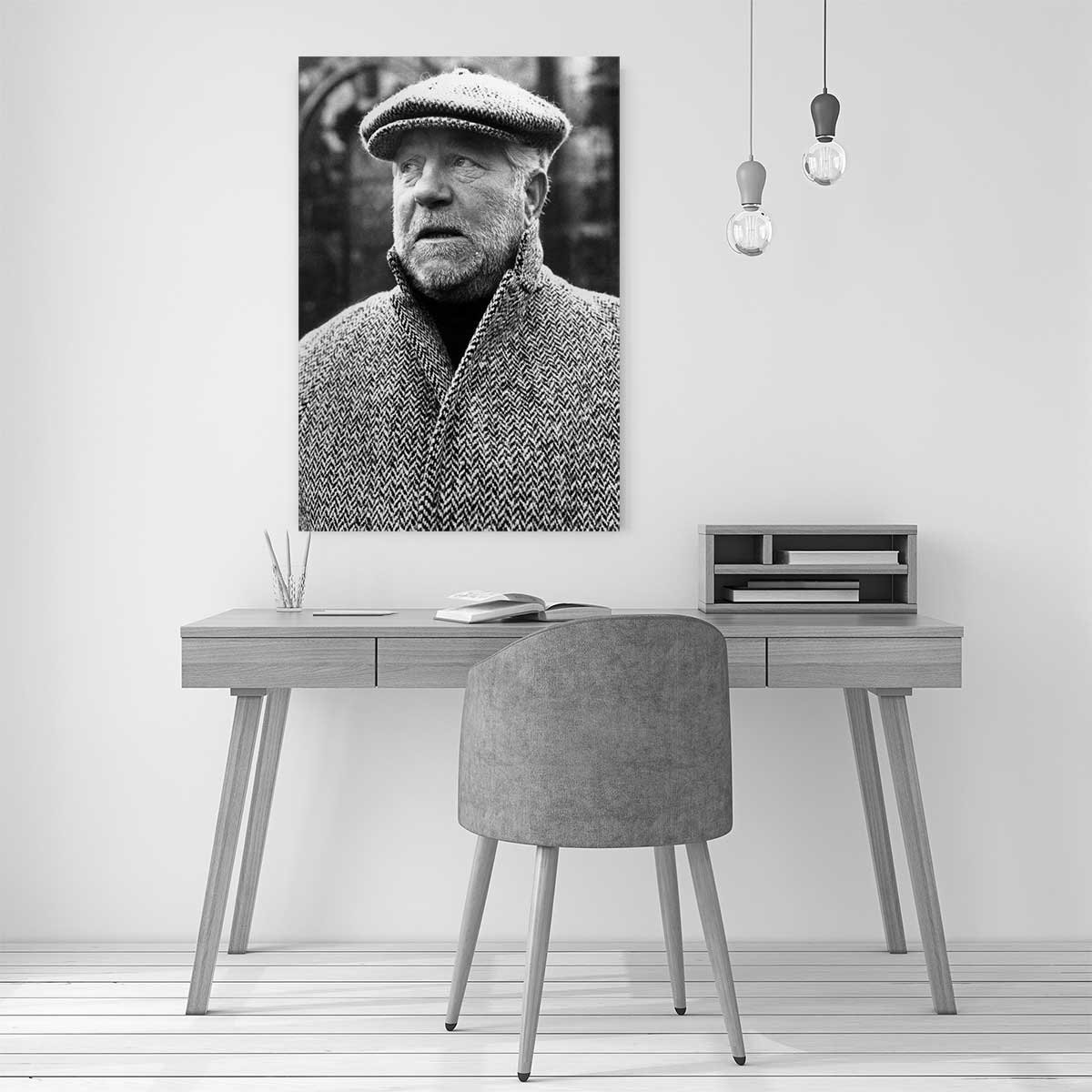 Tableau jean gabin en 1958 toile imprimée, HEXOA