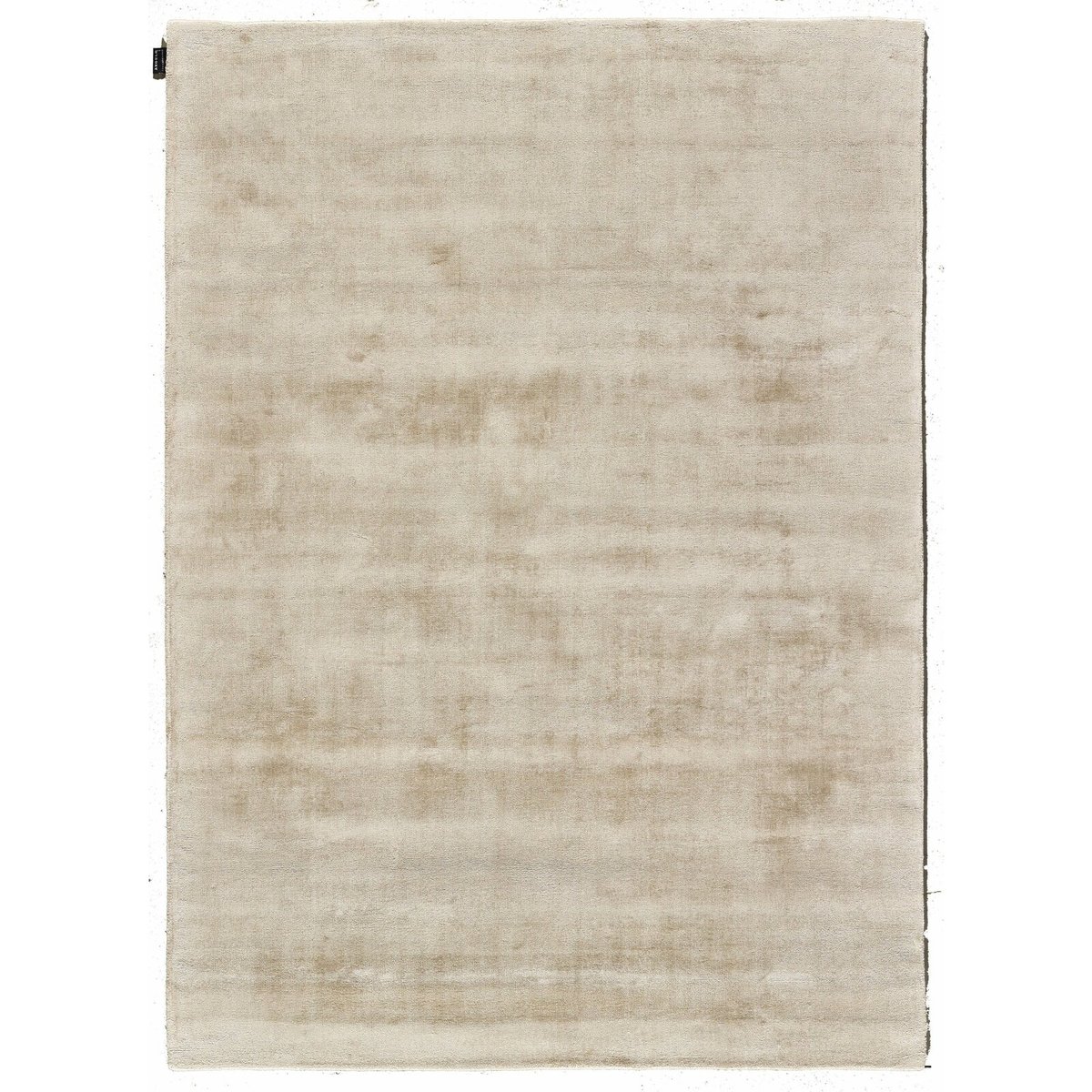 Tapis en viscose fait main, ERASED beige, RECOLLECTION
