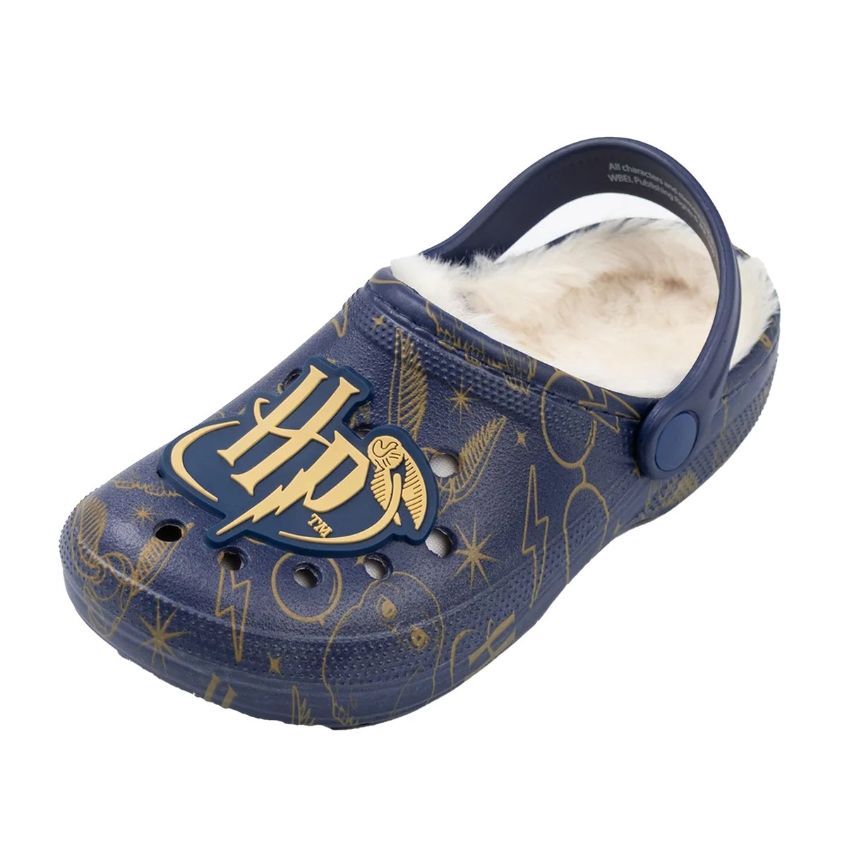 Sabots motif/style logo bleu marine, HARRY POTTER