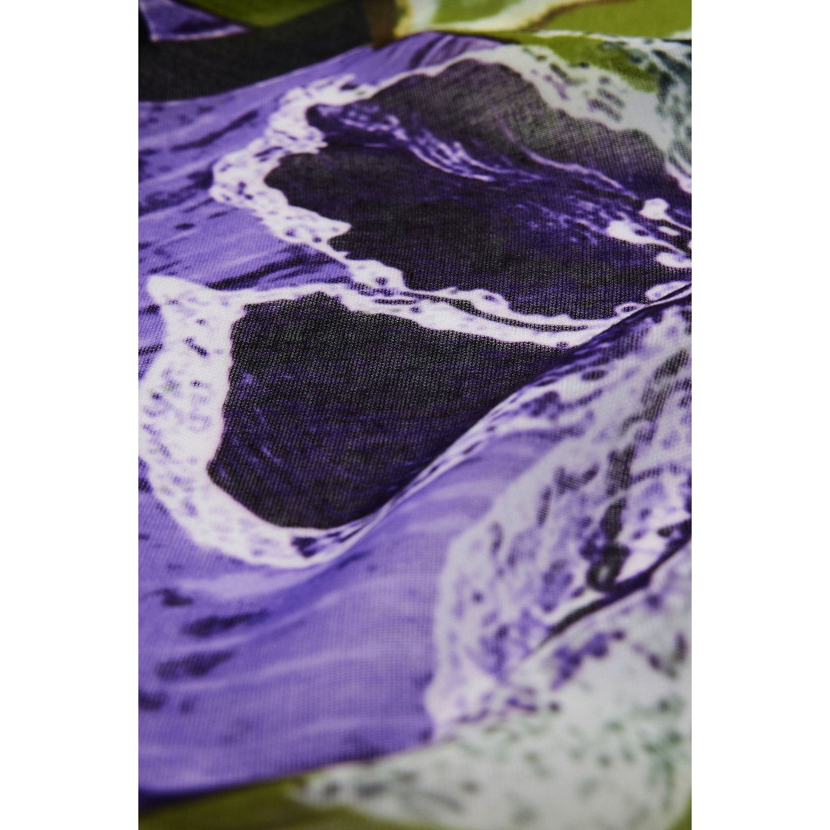Foulard conçu par Mr. Christian Lacroix vert, DESIGUAL