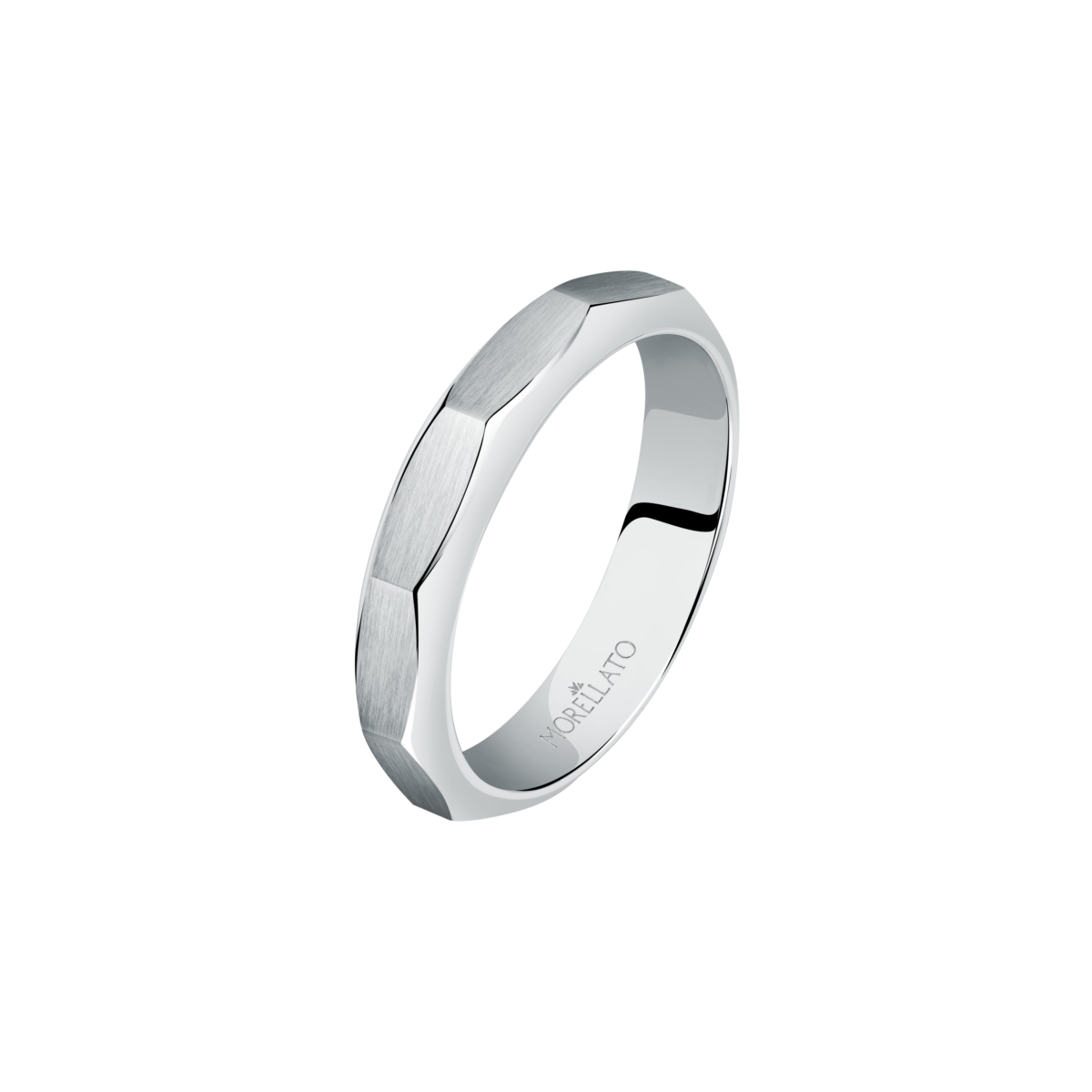 Bague en acier MOTOWN argent, MORELLATO