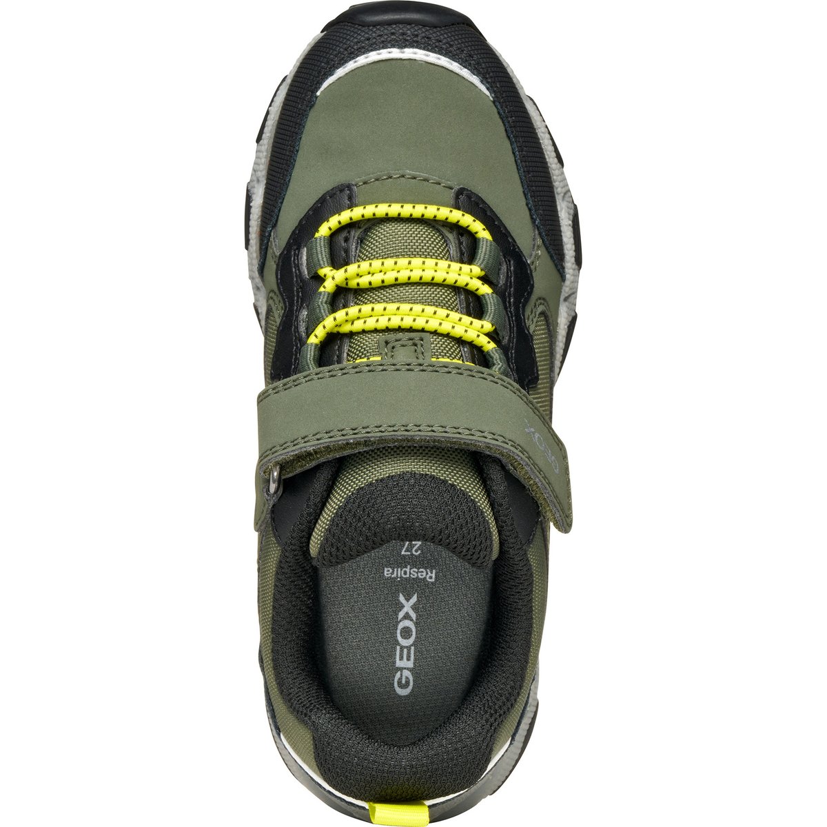 Baskets J MAGNETAR B ABX vert militaire/citron vert, GEOX