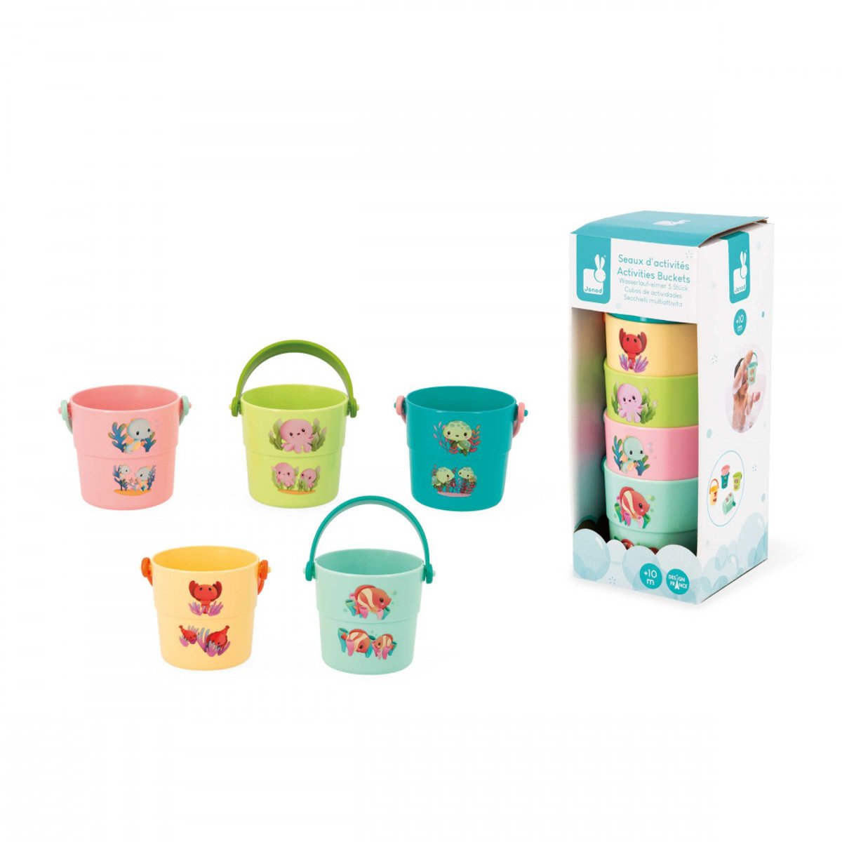 Seaux - Mes Bebes Animaux v002226, JANOD