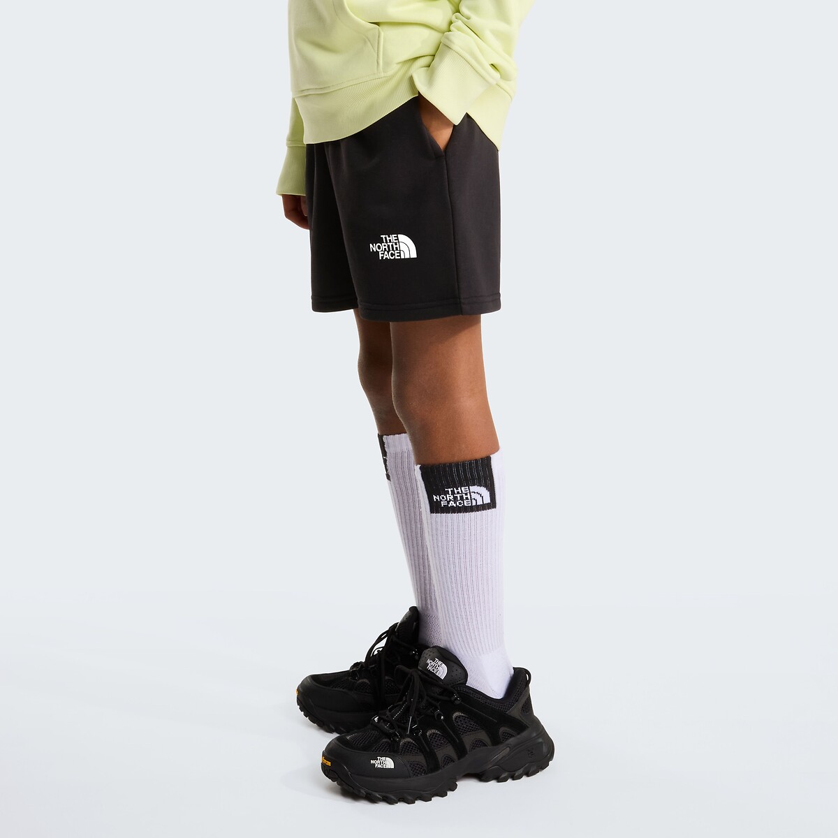 Short en molleton, TEEN SIMPLE DOME noir, THE NORTH FACE
