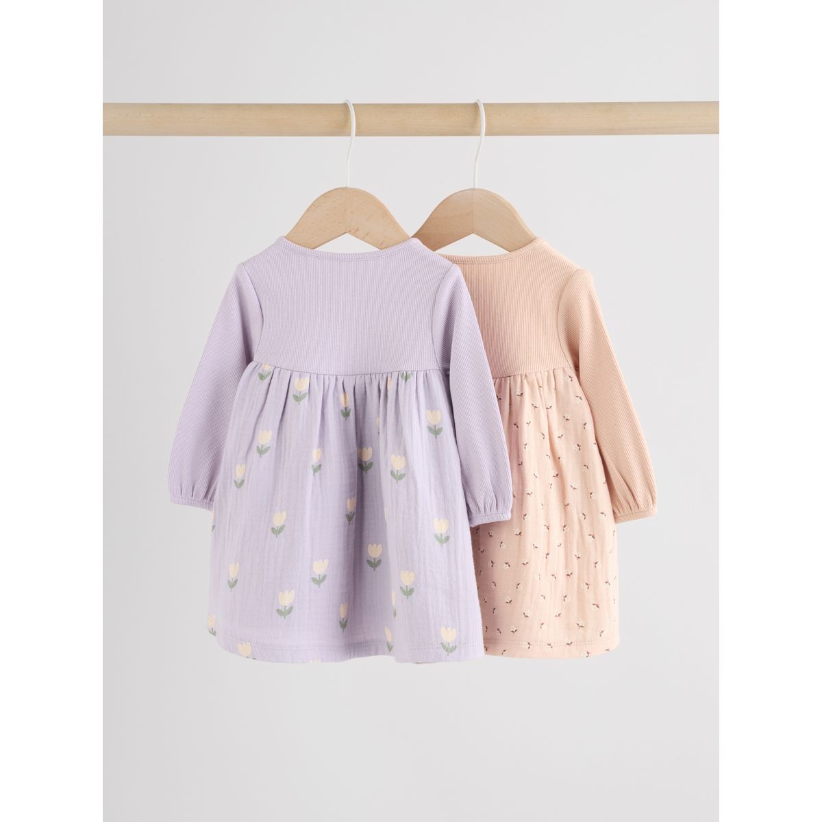 Robe bébé tissée, lot de 2 violet/rose, NEXT
