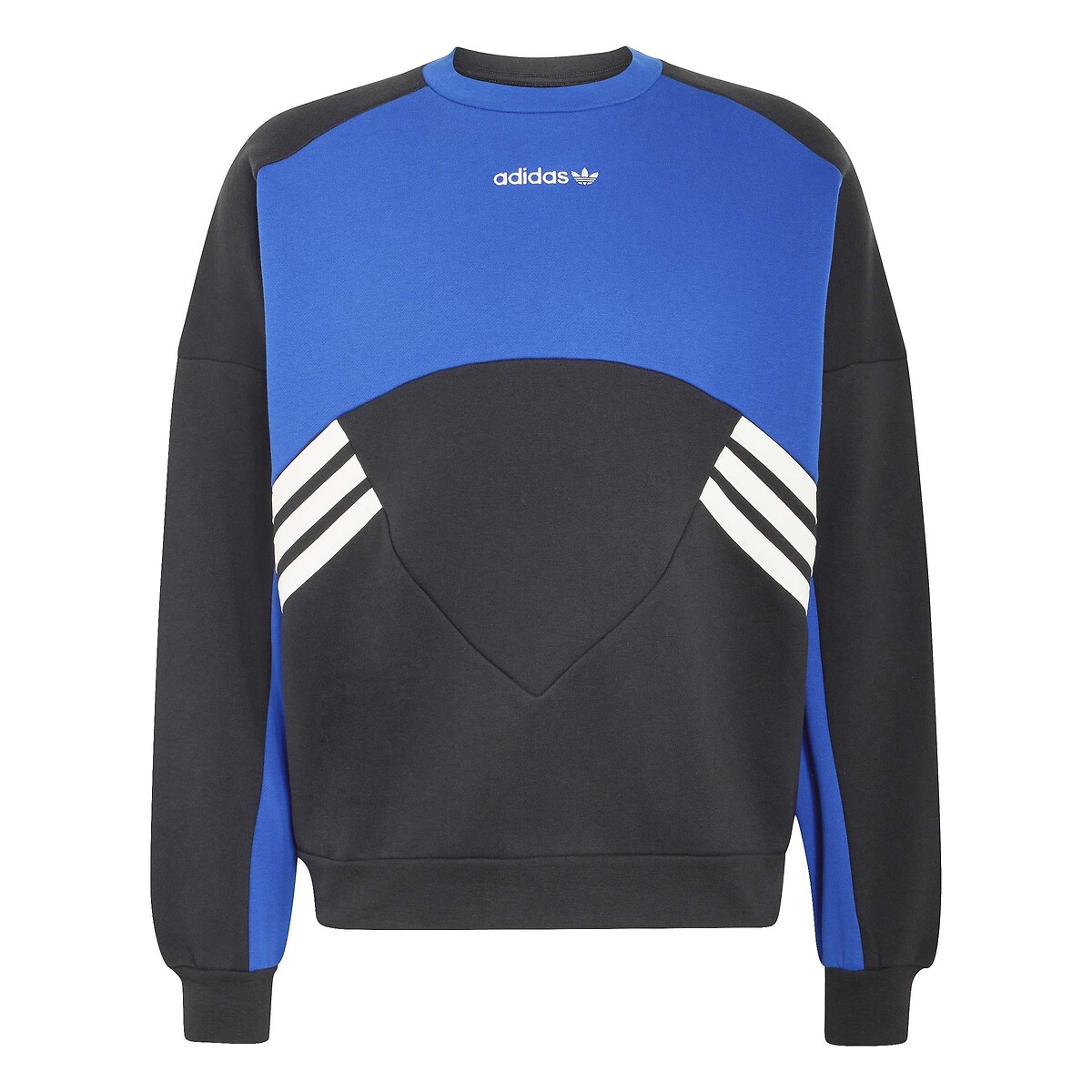 Sweatshirt mit Rundhalsausschnitt, loose fit, MUNICH 93 schwarz/blau, adidas Originals
