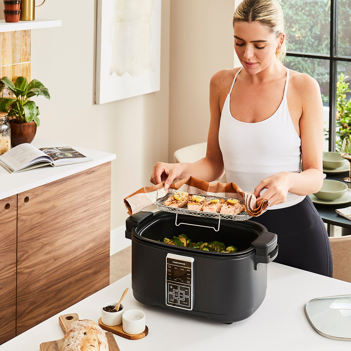6.5L Multifunction Food Cooker - 560007 black, MORPHY RICHARDS
