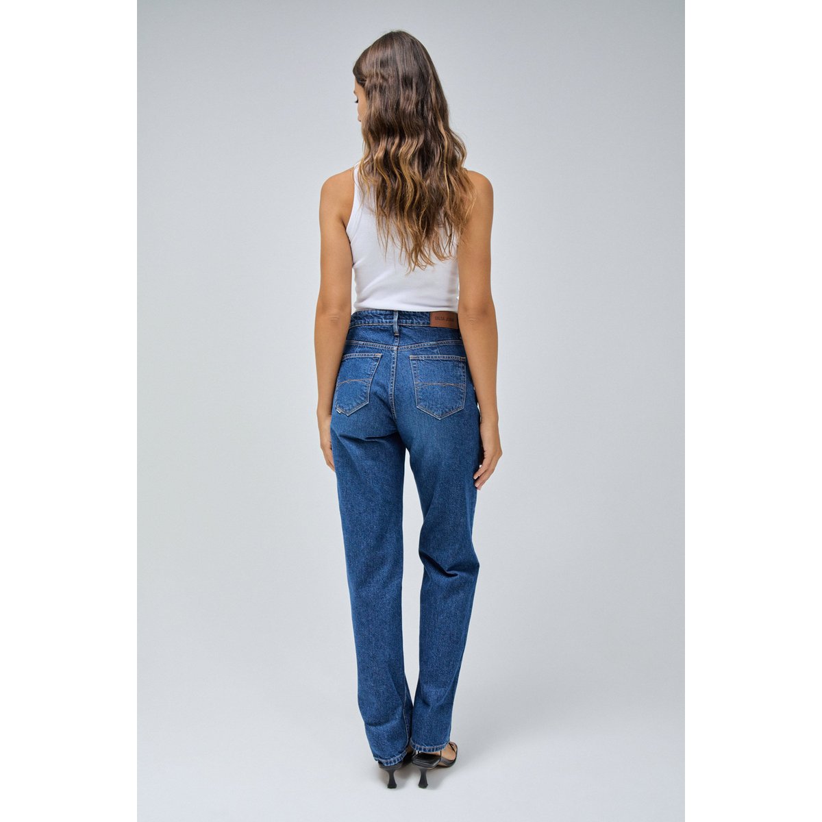 JEAN TRUE STRAIGHT bleu denim, SALSA JEANS