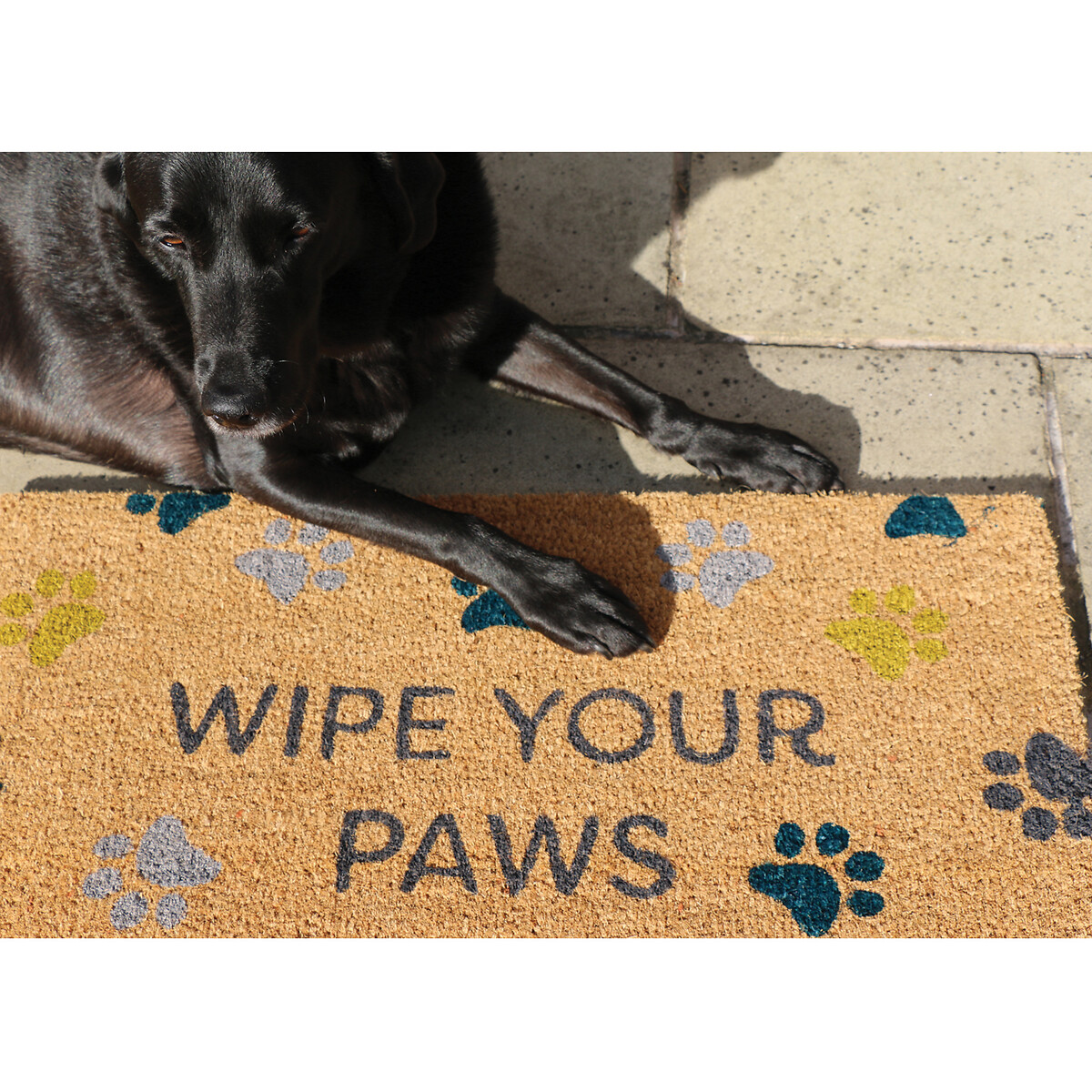 Wipe Your Paws Coir Doormat natural, MY MAT COIR